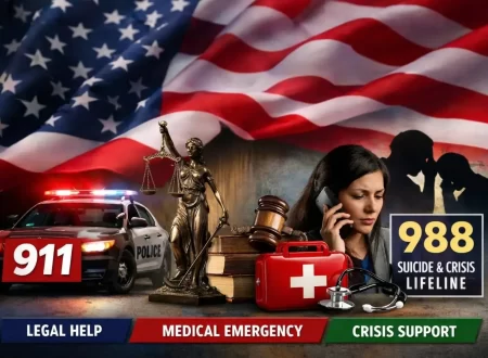 emergency hotlines in the USA