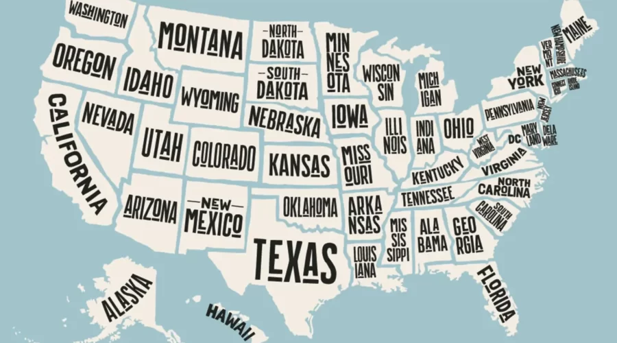 US States Law Firms Count