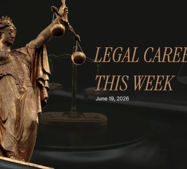 legal careers this week